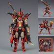 Подвижная фигурка Monster Hunter, Охотник на чудовищ, Fire Dragon Armor, 17 см (MHW 0011)