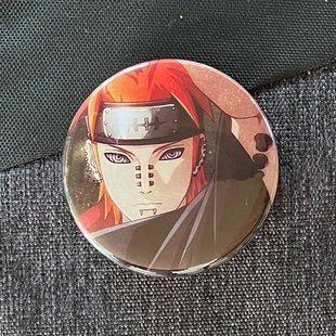 Значок аниме Naruto, диаметр 58 мм (ZNNAR 0007)
