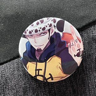 Значок аниме One Piece - Ван Пис, диаметр 58 мм (ZNOP 0040)