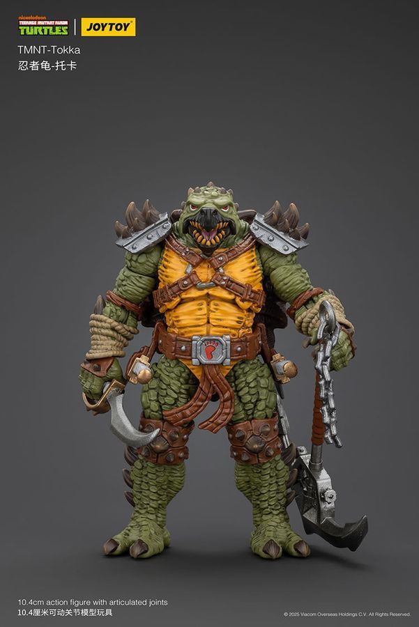Фігурка Черепашки-Ніндзя TMNT JOYTOY Токка, рухома, 10,4 см (TMNT 0009)
