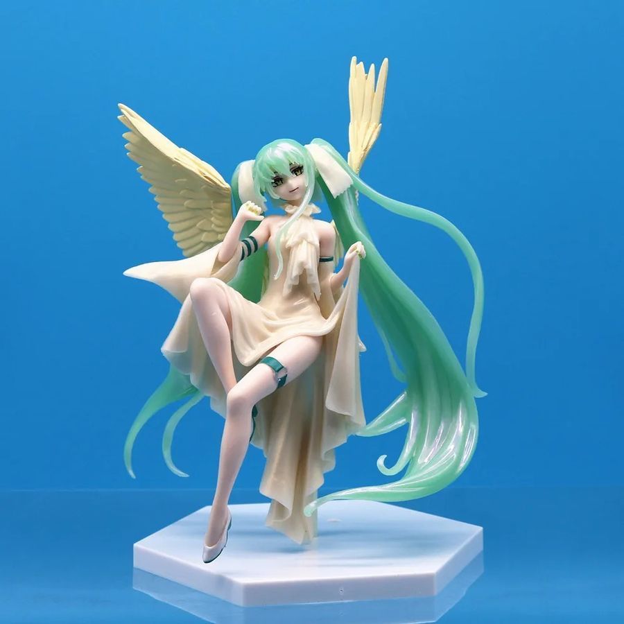 Аніме фігурка Vocaloid Вокалоїд Miku Hatsune Хацуне Міку Angel ангел, 17 см (VOC 0039)