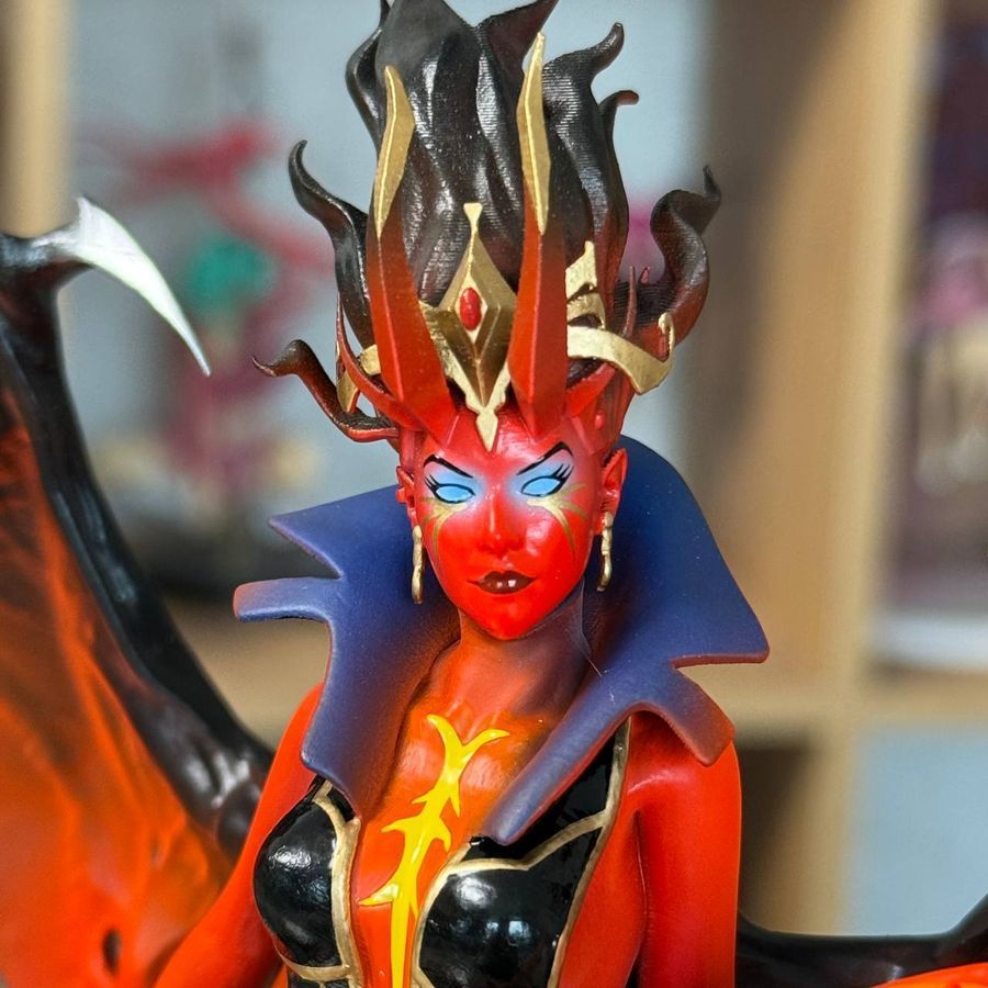 Фигурка из игры DOTA 2 Queen of Pain Королева боли, статуэтка фанатская версия без коробки, 20 см (DOTA 0034)