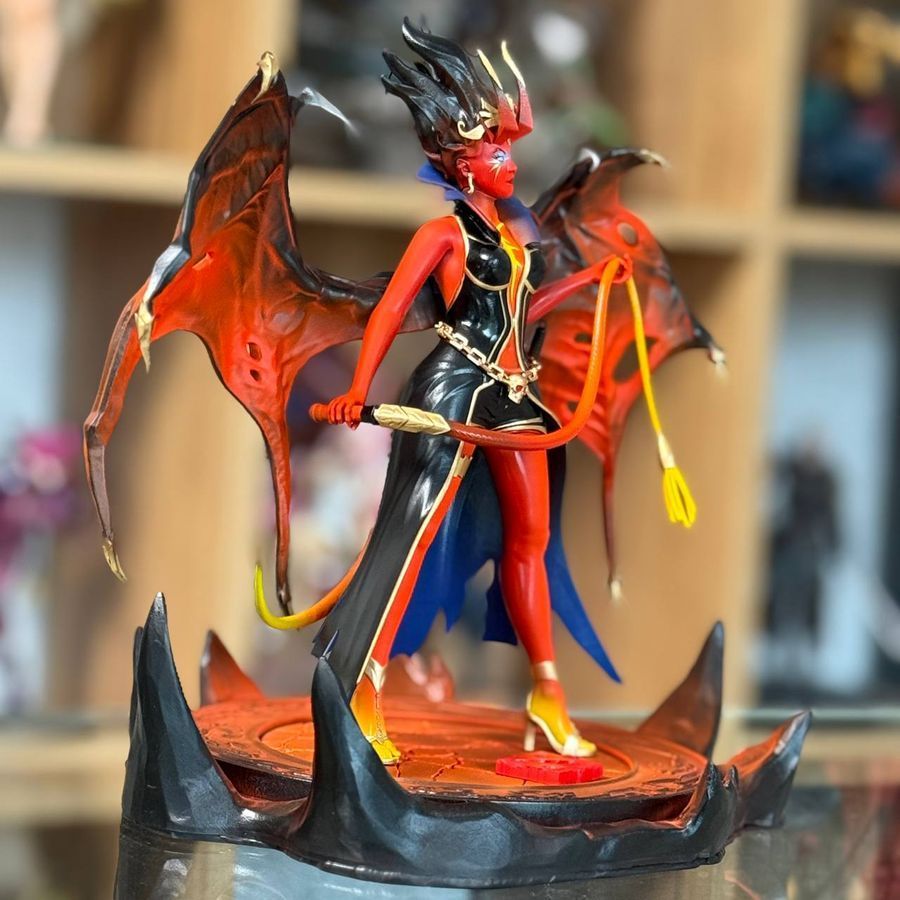 Фигурка из игры DOTA 2 Queen of Pain Королева боли, статуэтка фанатская версия без коробки, 20 см (DOTA 0034)