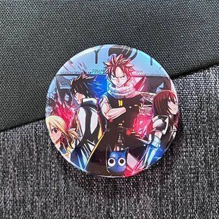 Значок аниме Хвост Феи Fairy Tail, диаметр 58 мм (ZNFAT 0004)