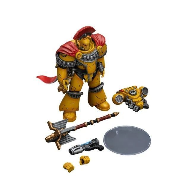 Фигурка из игры Warhammer 40k, Капеллан-Консул Легиона Имперских Кулаков, JOYTOY, подвижная, 12,4 см (WHR 0077)