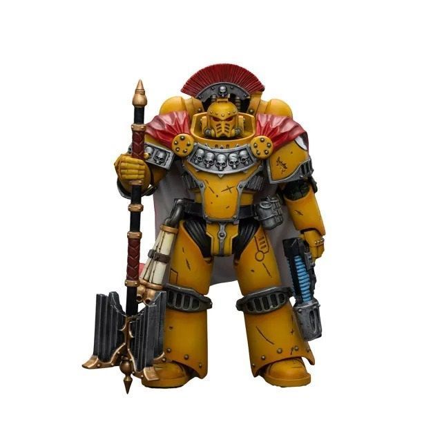 Фигурка из игры Warhammer 40k, Капеллан-Консул Легиона Имперских Кулаков, JOYTOY, подвижная, 12,4 см (WHR 0077)