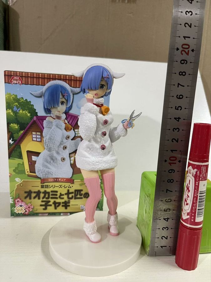 Аніме фігурка ReZero Життя з нуля Rem Рем у костюмі овечки, 18см (RZR 0018)