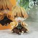 Аниме фигурка Demon Slayer Клинок рассекающий демонов Agatsuma Zenitsu, Зеницу, 7 см (BDD 0129)