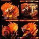 Аніме фігурка Клинок розсікаючий демонів Demon Slayer Rengoku Kyoujurou Ренгоку Кьодзюро, з підсвічуванням, 27 см (BDD 0099)