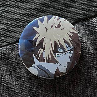 Значок аниме Naruto, диаметр 58 мм (ZNNAR 0009)