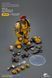 Фигурка из игры Warhammer 40k, Имперские Кулаки, Сержант с силовым мечом, JOYTOY, подвижная, 12 см (WHR 0078)