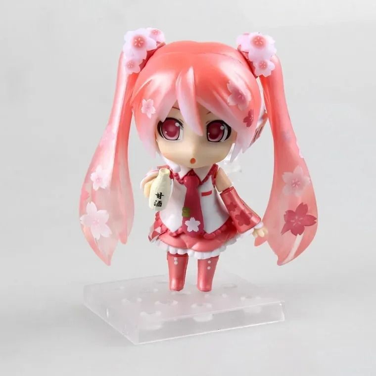 Аниме фигурка нендороид Vocaloid Вокалоид Miku Hatsune Хацунэ Мику 500, подвижная, 10 см (VOC 0048)