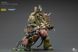 Фигурка из игры Warhammer 40k, Гвардия Смерти, Владыка Вирулентности с Силовым Кулаком и Двойным Чумным Извергателем, JOYTOY, подвижная, 14,2 см (WHR 0233)