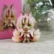 Аниме фигурка Demon Slayer Клинок рассекающий демонов Kanroji Mitsuri Мицури Канроджи с кошачьими ушками, 7 см (BDD 0130)