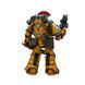 Фигурка из игры Warhammer 40k, Имперские Кулаки, Сержант с силовым мечом, JOYTOY, подвижная, 12 см (WHR 0078)