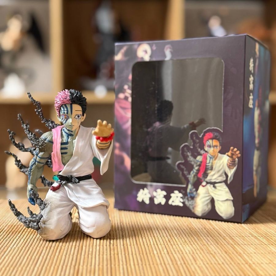 Аніме фігурка Demon Slayer Клинок розсікаючий демонів Akaza, Аказа, 17 см (BDD 0043)