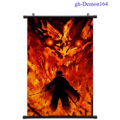 Гобелен аніме Demon Slayer, Клинок розсікаючий демонів Ренгоку Кёдзюро, 60х90 см (GABBDD 0022)
