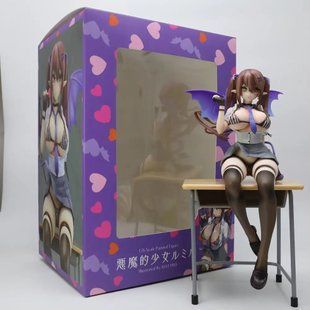 Аниме фигурка Devil Girl Desk, Девочка-Демон на парте, 23 см (ANIM 00073)