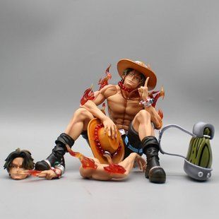 Аніме фігурка One Piece, Ван Піс, Portgas D Ace, Ейс Вогняний Кулак, 15 см (OP 0078)