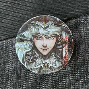 Значок аниме Берсерк Berserk, диаметр 58 мм (ZNBRK 0001)
