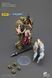 Фигурка из игры Warhammer 40k, Гвардия Смерти, Терминатор Повелителей Чумы, JOYTOY, подвижная, 14,2 см (WHR 0234)