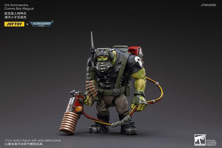 Фігурка з гри Warhammer 40k, Орочий командос Вагзук, JOYTOY, рухома, 11 см (WHR 0129)