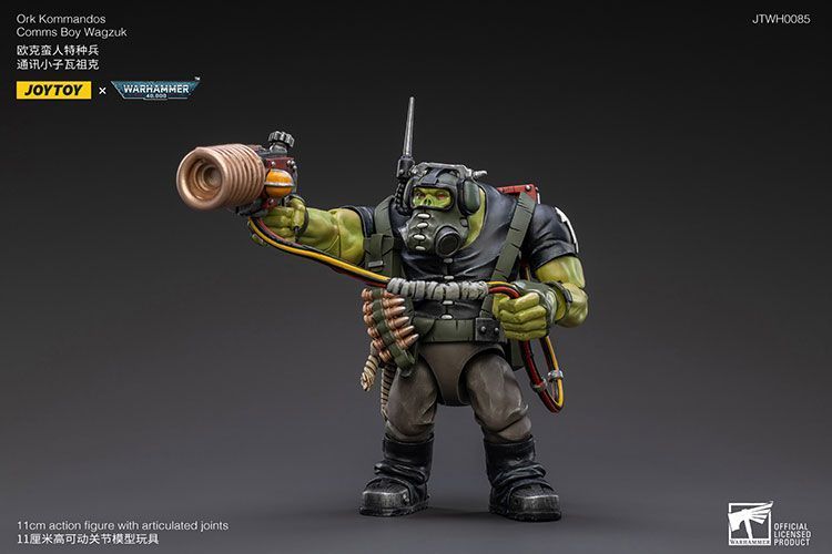 Фігурка з гри Warhammer 40k, Орочий командос Вагзук, JOYTOY, рухома, 11 см (WHR 0129)