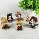 Аниме фигурка Клинок рассекающий демонов, Demon Slayer Tanjiro, Танджиро с кошачьими ушками, 7 см (BDD 0131)