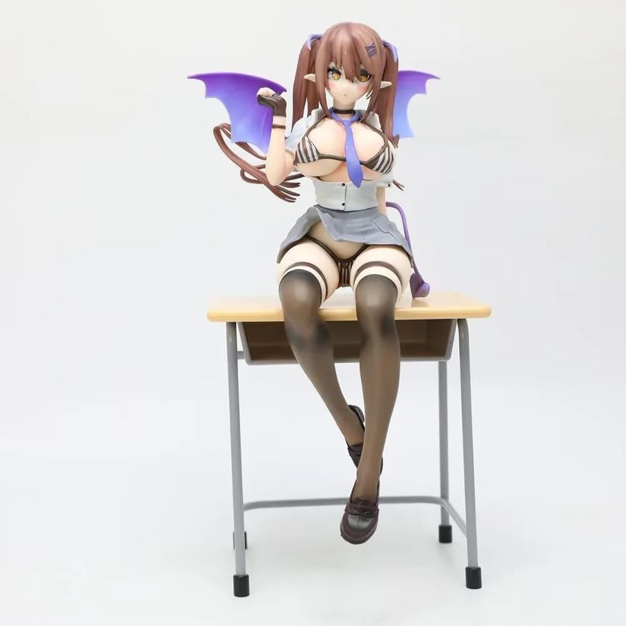 Аніме фігурка Devil Girl Desk, Дівчинка-Демон на парті, 23 см (ANIM 00073)