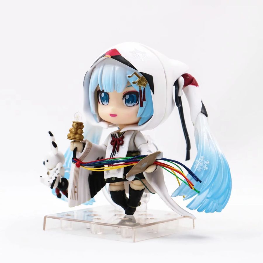 Аніме фігурка нендороїд Vocaloid Вокалоїд Miku Hatsune Хацуне Міку, рухома, 10 см (VOC 0049)