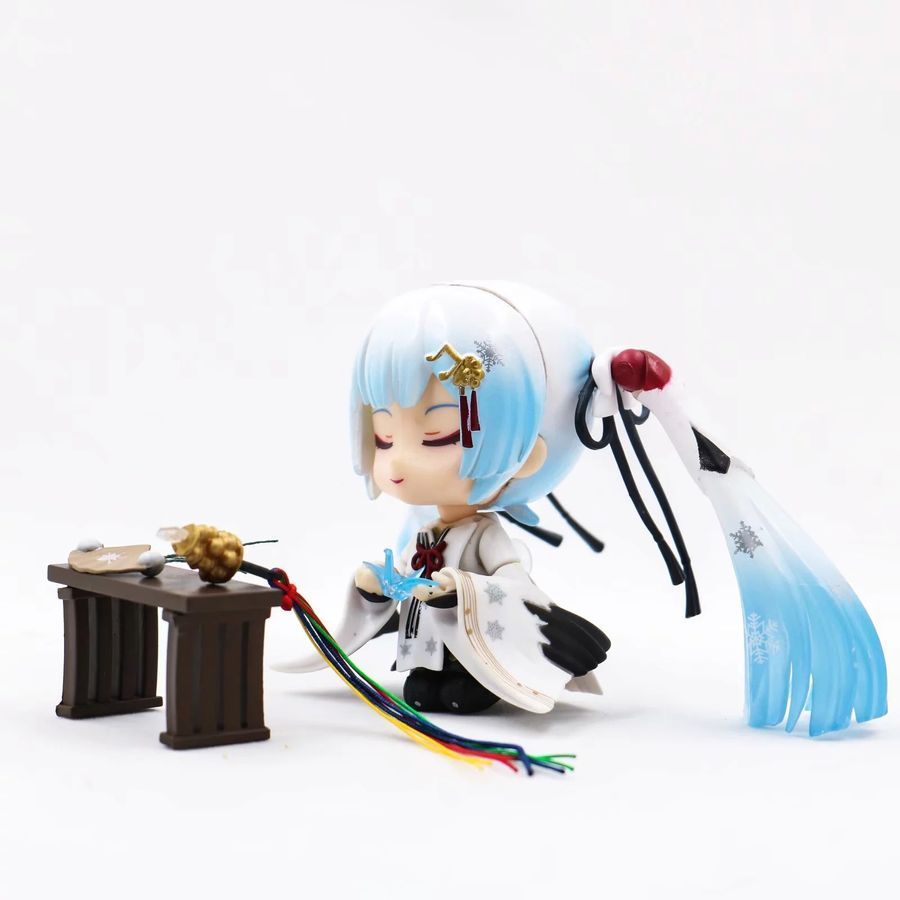 Аніме фігурка нендороїд Vocaloid Вокалоїд Miku Hatsune Хацуне Міку, рухома, 10 см (VOC 0049)
