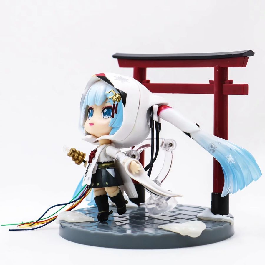 Аніме фігурка нендороїд Vocaloid Вокалоїд Miku Hatsune Хацуне Міку, рухома, 10 см (VOC 0049)