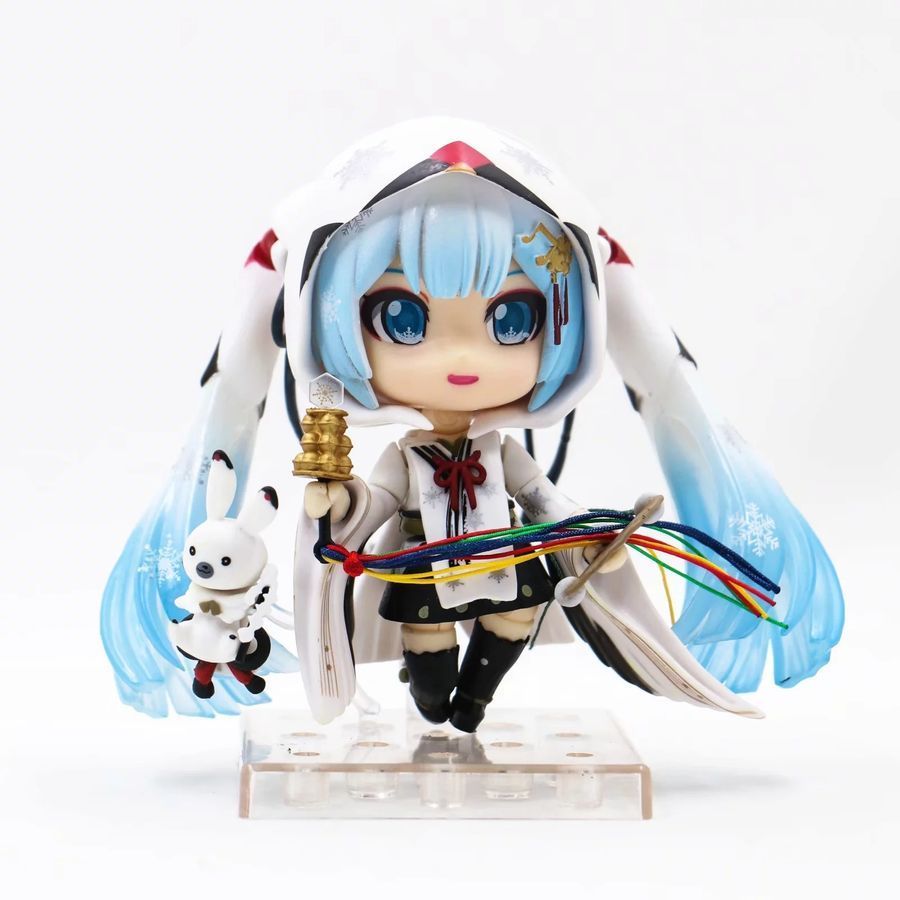 Аніме фігурка нендороїд Vocaloid Вокалоїд Miku Hatsune Хацуне Міку, рухома, 10 см (VOC 0049)