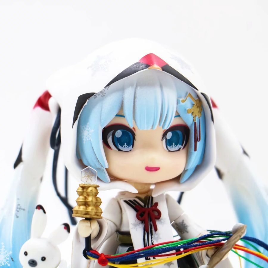 Аніме фігурка нендороїд Vocaloid Вокалоїд Miku Hatsune Хацуне Міку, рухома, 10 см (VOC 0049)