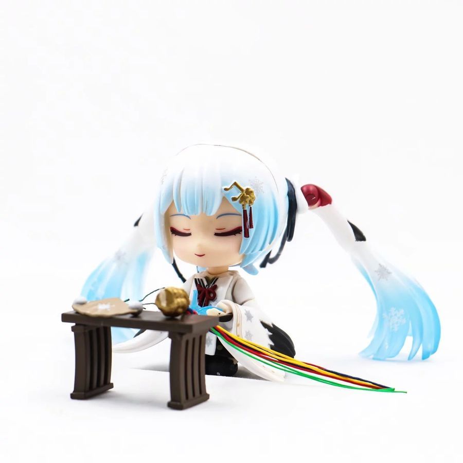 Аніме фігурка нендороїд Vocaloid Вокалоїд Miku Hatsune Хацуне Міку, рухома, 10 см (VOC 0049)