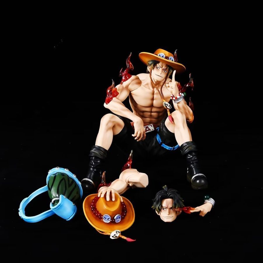 Аніме фігурка One Piece, Ван Піс, Portgas D Ace, Ейс Вогняний Кулак, 15 см (OP 0078)