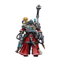 Фигурка из игры Warhammer 40k, Адепт-механик, кибернетический специалист по обработке данных, JOYTOY, подвижная, 11,7 см (WHR 0040)