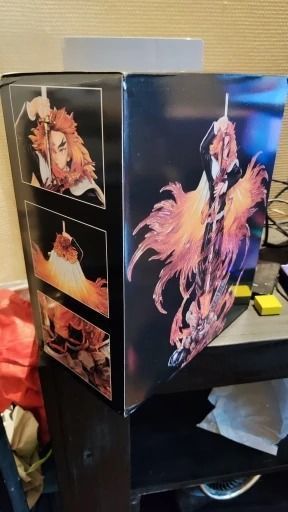 Аніме фігурка Клинок розсікаючий демонів Den Slayer Rengoku Kyoujurou Ренгоку Кьодзюро, 30 см (BDD 0116)