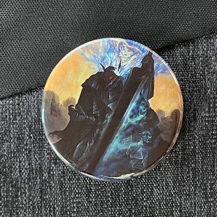 Значок аниме Берсерк Berserk, диаметр 58 мм (ZNBRK 0002)