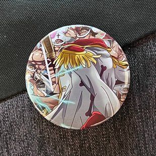 Значок аниме One Piece - Ван Пис, диаметр 58 мм (ZNOP 0044)