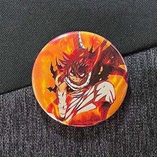 Значок аниме Хвост Феи Fairy Tail, диаметр 58 мм (ZNFAT 0007)