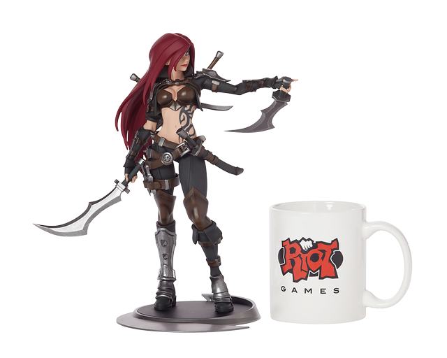 Фигурка из игры League of Legends от Riot Games Лига легенд Katarina Катарина, 24 см (LOL 0019)