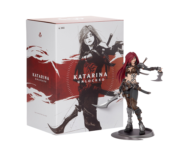 Фигурка из игры League of Legends от Riot Games Лига легенд Katarina Катарина, 24 см (LOL 0019)