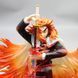 Аніме фігурка Клинок розсікаючий демонів Den Slayer Rengoku Kyoujurou Ренгоку Кьодзюро, 30 см (BDD 0116)