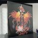 Аніме фігурка Клинок розсікаючий демонів Den Slayer Rengoku Kyoujurou Ренгоку Кьодзюро, 30 см (BDD 0116)