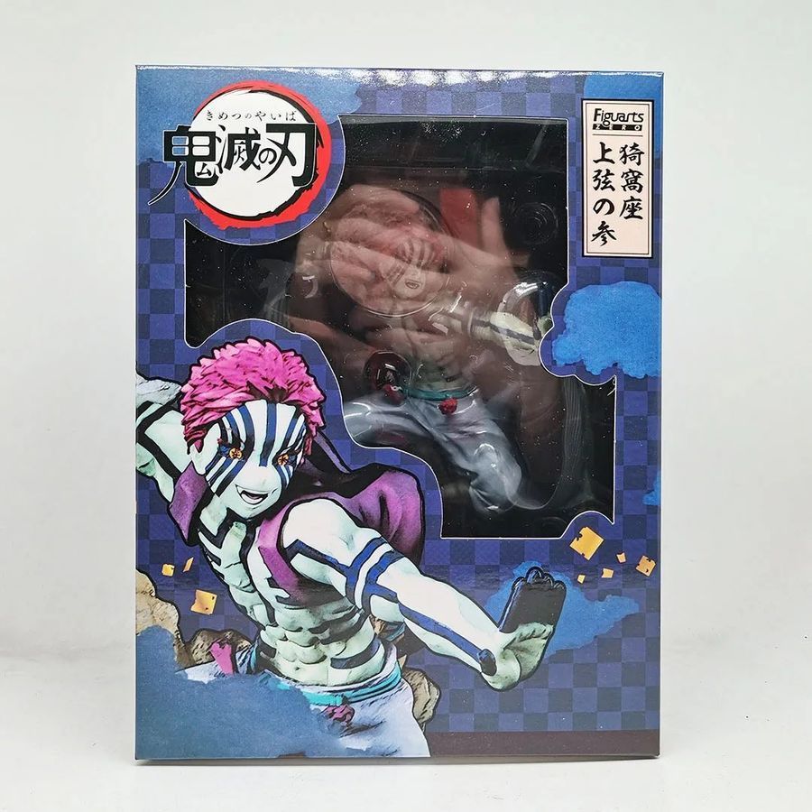 Аниме фигурка Demon Slayer Клинок рассекающий демонов Akaza, Аказа, 26 см (BDD 0045)