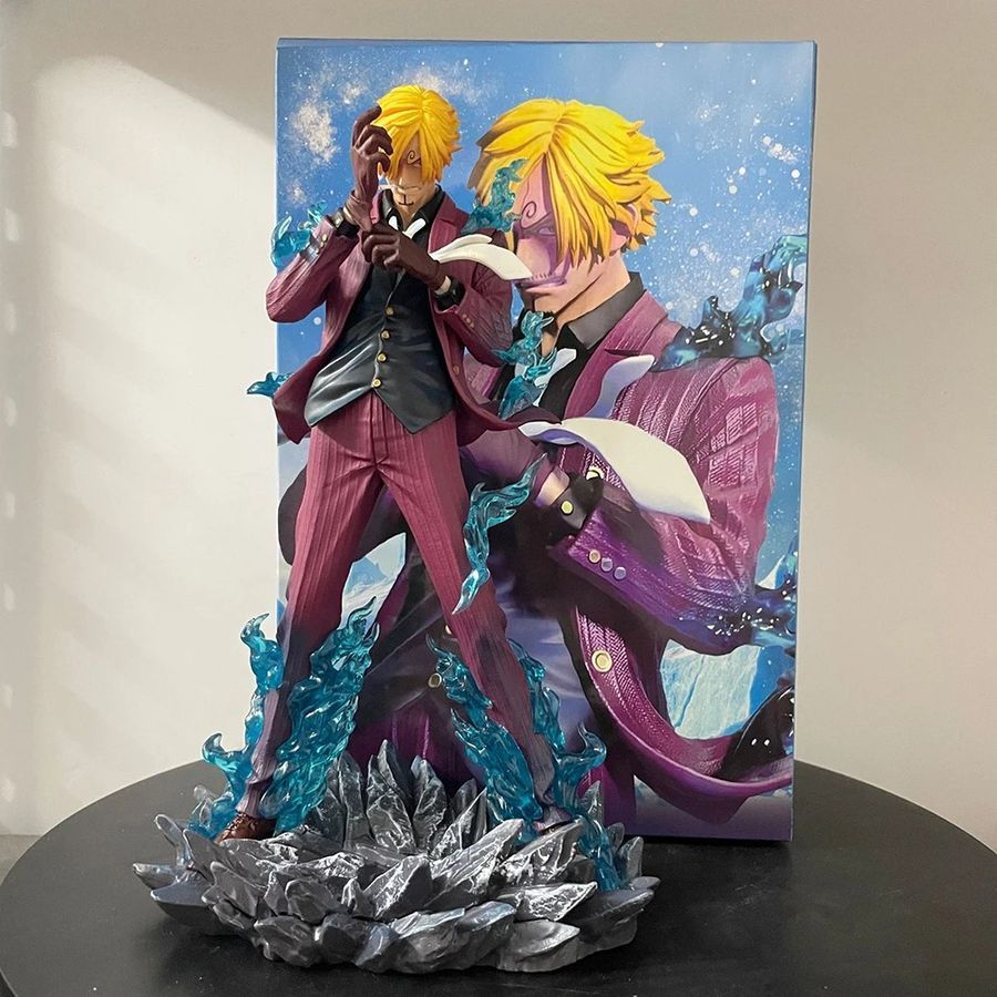 Аниме фигурка One Piece Ван пис Vinsmoke Sanji, черная нога Санджи, 25 см (OP 0165)