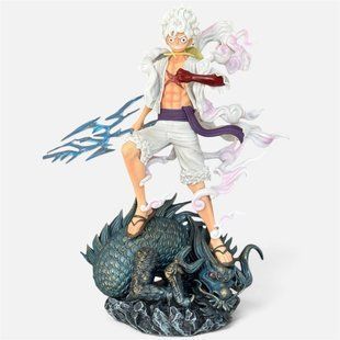 Аниме фигурка One Piece Ван Пис Luffy Мугивара Луффи, пятый гир, с подсветкой, 34 см (OP 0141)