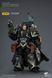 Фигурка Warhammer 40k, Кровавые Вороны гвардеец Каэдес Некс с ручными пушками &laquo;Опора&raquo;, JOYTOY, подвижная, 12,5 см (WHR 0237)