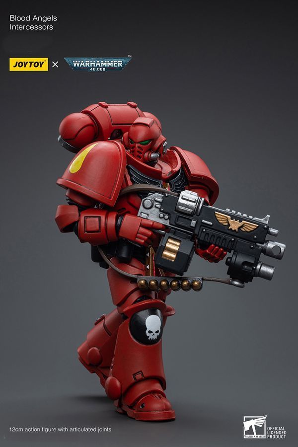 Фігурка з гри Warhammer 40k, Криваві Ангели Заступник, JOYTOY, рухлива, 12 см (WHR 0159)